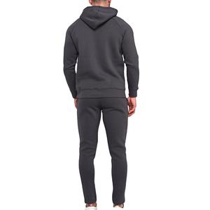 2023 Logo personnalisé hommes Sport Jogging survêtements ensemble à capuche plaine solide col vêtements de sport d'hiver pour adultes en vente - Product Image 4
