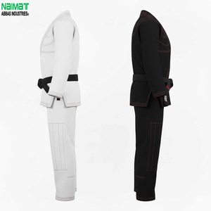 Kimono de Jiu Jitsu de Algodón Preencogido Resistente, Uniforme de Entrenamiento de Grappling Colorido, Pantalones Resistentes a Desgarros, Conjuntos Deportivos - Product Image 5