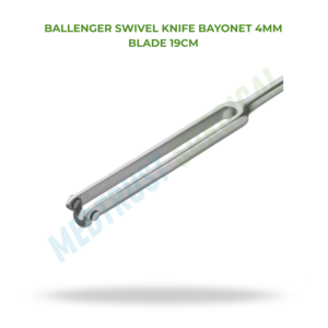 Bisturí Giratorio Ballenger con Hoja de 4mm y 19cm, Instrumento Quirúrgico ENT para Septoplastia y Rinoplastia, Bisturí Nasal de Acero Inoxidable - Product Image 2