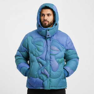Hot Selling High Street Custom Design windbreak <b>waterproof</b> <b>rain</b> <b>jacket</b> snow <b>jacket</b> <b>Men</b> Puffer <b>Jacket</b> - Product Image 1