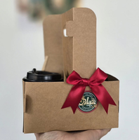 Eco-friendly porta porta bevande divisore finestra trasparente in plastica portabicchieri per succo di caffè tè Soda birra in rilievo