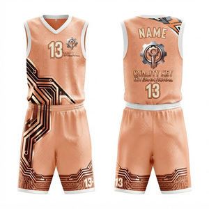 Tenue d'entraînement athlétique sans manches à col en V, uniforme de basketball personnalisé, design sur mesure, kit de match à séchage rapide, uniforme de basketball - Product Image 1