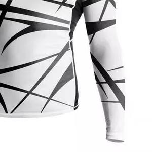 Rashguard de Artes Marciales Mixtas (MMA) Personalizado a Precios de Fábrica al por Mayor, Transpirable, de Poliéster/Nailon, Antibacteriano, de Secado Rápido, Anti-UV, Nuevo - Product Image 5