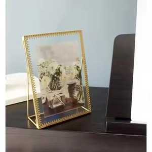 Luxury Living Room Metal Glass Photo <b>Frame</b> Stylish <b>Picture</b> Display Interior Design - Product Image 6