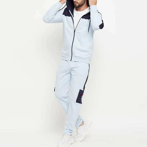 Best Quality Premium Hooded Tracksuit Set With Reasonable Price Pakistan Manufacture Made Zip Jacket & Cargo Jogger <b>Pants</b> Set - Product Image 1
