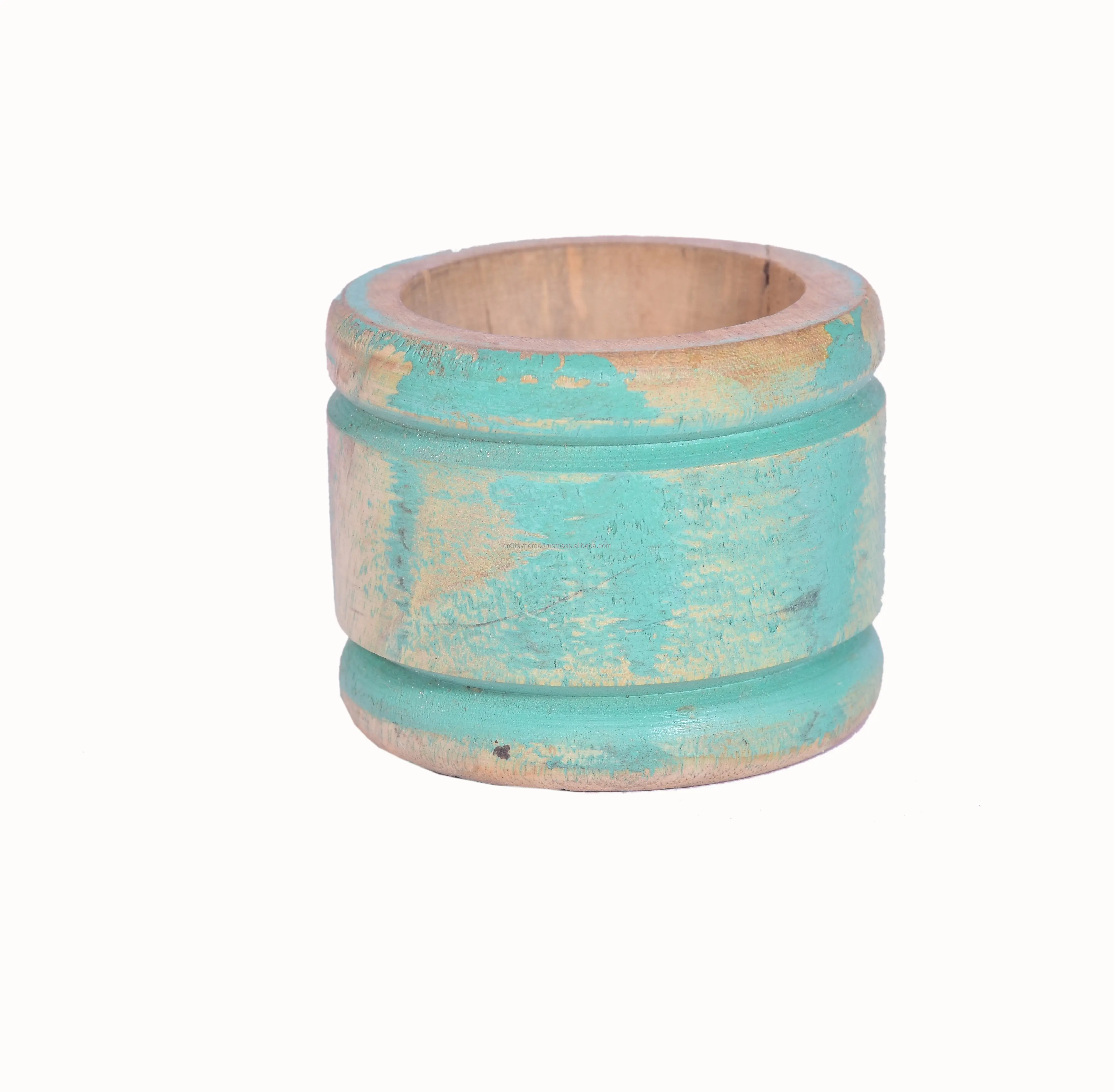 Eettafel Decoratie Servet Ring Houten Ontwerp Servet Ring Aangepaste Tissue Houder Natuurlijke Afwerking Servet Ring