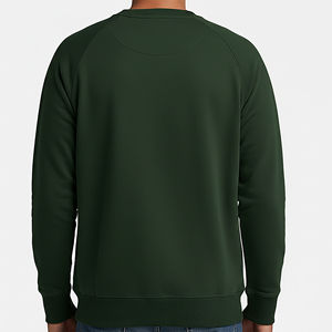 Sudadera con Capucha de Forro Polar Oversize para Hombre, 100% Algodón, Color Sólido, con Apliques Bordados Personalizados, Ecológica, Estilo Hip, Gran Venta de Invierno - Product Image 2