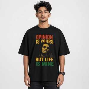 Oversized Cotton Jersey <b>T</b>-<b>Shirt</b> Men | Drop Shoulder Streetwear Tee | Custom Front Logo Blank Digital Print <b>6XL</b> OEM Wholesale - Product Image 1