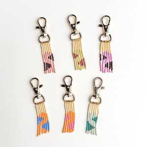 Handmade Beaded Tassel Keychain Multicolor Fringe <b>Bag</b> Charm Designer Pendant <b>Key</b> <b>Ring</b> Gift Wholesale Supplier - Product Image 3