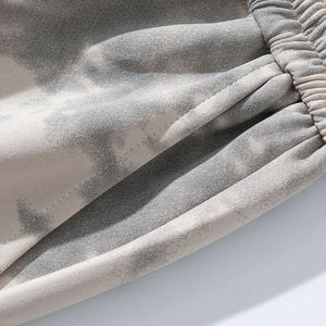 Pantalon Harem Homme à Entrejambe Bas, Coupe Ample et Décontractée, en Sergé de Coton Respirant, Taille Élastique, Poches Latérales, Couleur Personnalisable - Product Image 6