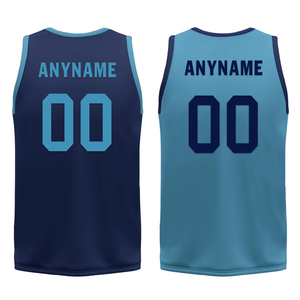 Uniforme de basketball sur mesure de qualité supérieure 100% polyester avec option grande taille, propriétés antibactériennes et anti-humidité - Product Image 4