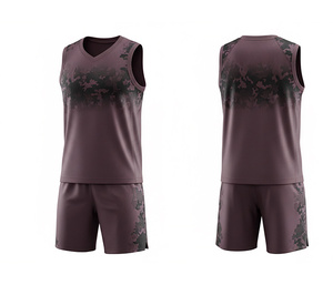 Uniforme de Baloncesto Profesional, Sublimado, Conjunto de Camiseta y Pantalones Cortos para Equipos Deportivos, para Hombres, Mujeres y Jóvenes - Product Image 2