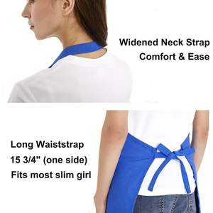 2025 Unisex <b>Leather</b> Bib <b>Apron</b> Adjustable Chef Cooking Waist Garden Waist with Pockets Cotton Canvas Material for Food Industry - Product Image 5