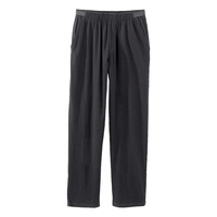 Pantalon d'hôpital unisexe en coton et polyester tricoté, beige, taille élastique, uniforme de patient, adapté aux fauteuils roulants
