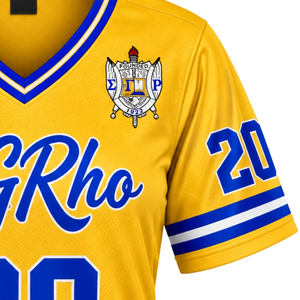Maillot de football personnalisé pour femmes SGRho, chemise de sport avec lettres grecques Sigma Gamma Rho, uniforme d'entraînement sportif pour équipe - Product Image 5