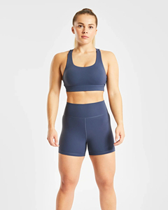 กางเกงขาสั้นออกกำลังกายสำหรับผู้หญิง ระบายอากาศได้ดี รุ่นซัมเมอร์ 2026 เหมาะสำหรับฟิตเนส วิ่ง และออกกำลังกายทั่วไป รับผลิตแบบ OEM - Product Image 3