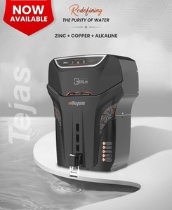 Purificateur d'eau alcaline TEJAS BLACK RO avec affichage numérique, réservoir de 13 litres, technologie cuivre-zinc, qualité alimentaire - Product Image 3