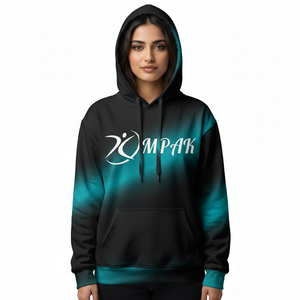 เสื้อฮู้ดดี้โอเวอร์ไซส์ยูนิเซ็กส์ทันสมัยพร้อมลายพิมพ์แบบซับลิเมชั่นทั่วตัวสำหรับแฟชั่นสตรีทลำลอง - Product Image 1