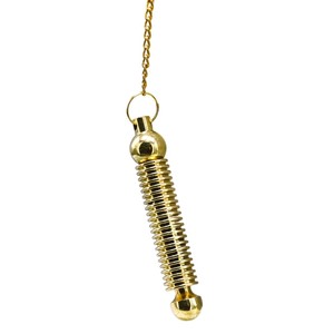 Péndulo de Oro Pulido de 22 IsIs para Feng Shui, Sanación Energética y Adivinación, Arte Ecológico, Venta al por Mayor - Product Image 3