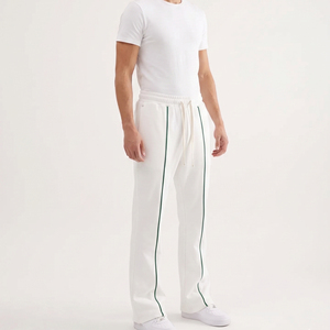 Heavy 100% Cotton Sweatpants Men Winter Street Fashion Wide Legs Jogger Flare Pants Men's Outdoor Style Flare Pajama <b>Trouser</b> - Product Image 5