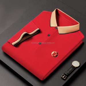 Econex-Polo deportivo de manga corta para hombre, venta al por mayor, mezcla de algodón transpirable, logotipo personalizado bordado, envío rápido disponible - Product Image 1