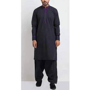 Conjunto de Shalwar Kameez Tradicional de Algodón para Hombre de Lujo 2026, Traje Árabe de Alta Calidad para Exportación al por Mayor - Product Image 1