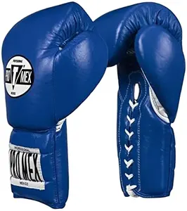 Găng tay tập luyện Chất lượng cao tùy chỉnh Găng tay đấm bốc ren lên biểu tượng tùy chỉnh PU da Kickboxing màu xanh đấm găng tay Muay Thái chiến đấu