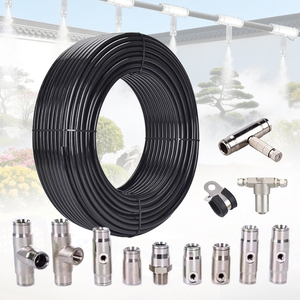Konektor Sistem Kabut Fog <span class=keywords><strong>Nozzle</strong></span> Fitting 9.52mm Fitting Kuningan Tekanan Tinggi Sistem Pendingin Taman 3/8" Dia - Product Image 6