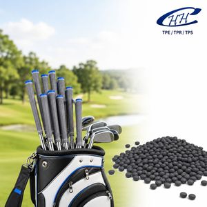 Élastomère thermoplastique SEBS antidérapant, matière première TPE pour poignées de clubs de golf - Product Image 1