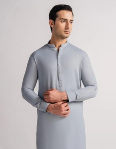 Elegante Shalwar Kameez Tradicional Indio de Algodón de Alta Calidad para Hombre |   Ropa para Fiestas y Eventos de Boda Sin Arrugas - Product Image 2