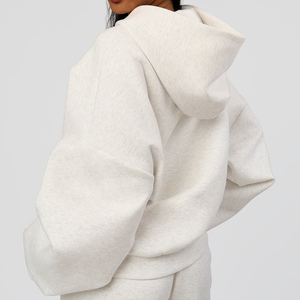 Sudadera con Capucha Holgada de Color Sólido para Mujer, Ropa de Invierno, Sudadera Transpirable - Product Image 2