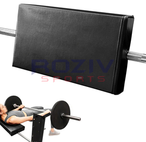 Adjustable Thick Non-Slip Durable Pu Leather Customizable Hip Thrust <b>Bench</b> Pads for Gym Weightlifting - Product Image 2