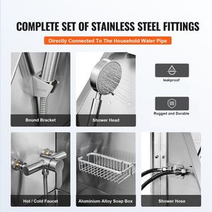 Professional 38\" Stainless Steel <b>Dog</b> Grooming Tub <b>Bathing</b> Station with Ramp Storage Drawer Floor Grate Faucet B - Product Image 6