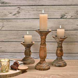 Bougeoir en bois d'usine directe du fournisseur en gros personnalisé bougeoir en bois de manguier fait à la main pour la décoration - Product Image 3