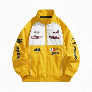 Traje Deportivo de Carreras de Invierno 2026 de Alta Calidad, de Cuero Estampado, Cortavientos, Transpirable, para Motociclismo y Automovilismo, Chaqueta Personalizable - Product Image 3