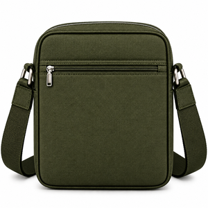 Bolso Bandolera de Lona Personalizado al por Mayor, Bolso Mensajero, Bolsa de Viaje, Bolso Bandolera de Tela Unisex Personalizado - Product Image 3