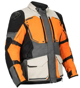 เสื้อแจ็คเก็ตมอเตอร์ไซค์สำหรับผู้ชาย ปี 2025 แจ็คเก็ตมอเตอร์ไซค์ผ้า 600D Cordura แจ็คเก็ตนักขี่มอเตอร์ไซค์สำหรับแข่งรถ - Product Image 6