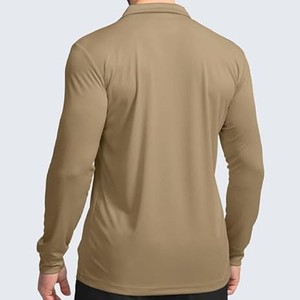 Polo de Alta Calidad para Hombre, Personalizado, Transpirable, de Algodón, Sin Costuras, Elástico, de Manga Corta, Casual, Tallas Grandes - Product Image 4