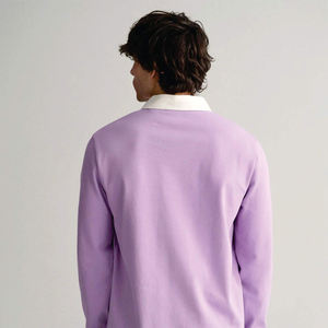 New Arrival Men's OEM Made Rugby <b>Long</b> <b>Sleeve</b> <b>Shirts</b> 100% Cotton Material Button Front Design Breathable Regular Fit Rugby <b>Shirts</b> - Product Image 2