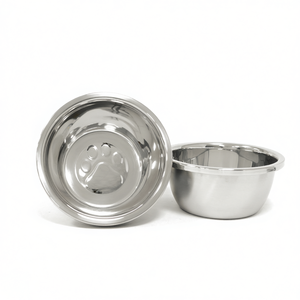 Ciotola per animali domestici Yommy in acciaio inossidabile da 20 cm per cani e gatti - Product Image 2