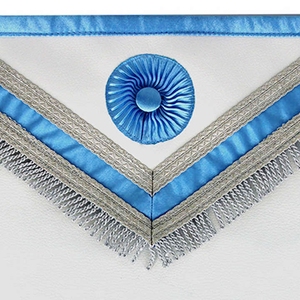Delantal Masónico Personalizado con Bordado del Nombre de la Logia, Regalia Masónica, Fabricante Mayorista, Calidad Premium - Product Image 6