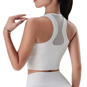 High Quality Custom Women's Sports Bra for Fitness & Yoga High Impact <b>Crop</b> Tank <b>Tops</b> Logo - Product Image 6