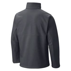 Chaqueta de Forro Polar Softshell Informal para Hombre, con Logotipo Personalizado, 100% Poliéster, Cuello Alto, Cálida para Invierno, con Bolsillos con Cremallera, para Exteriores - Product Image 2