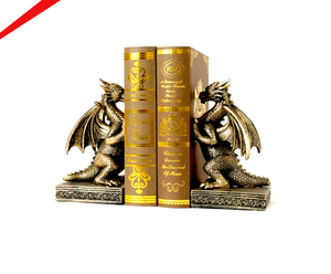 Sujetalibros Clásicos de Metal Plateado en Oferta, con Diseño de Nudo Brillante de Primera Calidad, para Oficina, Escritorio o Biblioteca - Product Image 2