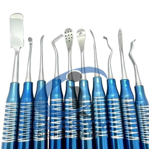 Kit de Luxation Dentaire 10 Pièces le Plus Vendu pour Étudiants – Instruments Chirurgicaux Manuels en Acier Inoxydable pour Procédures d'Implantation – Ergonomique - Product Image 6
