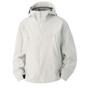 Wholesale Men Softshell <b>Jackets</b> <b>Waterproof</b> Windproof Breathable Outdoor Hiking <b>Jacket</b> Fleece Lined Custom Logo Workwear Coat - Product Image 1
