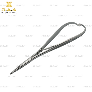คีมจับอุปกรณ์จัดฟัน Mathieu Elastic Placing Plier / Needle Holder ขนาด 5.5 นิ้ว แบบละเอียด สำหรับงานจัดฟัน RAA-325 Class I R.A.A.INTERNATIONAL คุณภาพพรีเมียม - Product Image 4