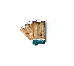 Planche à découper en bois et résine de qualité supérieure, design moderne pour la préparation des aliments et la restauration en cuisine - Product Image 2