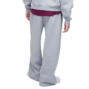 Custom Heavyweight Cotton Corduroy Straight Leg Baggy Sweatpants Screen Digital Print Plus Size Vintage Streetwear Joggers OEM - Product Image 3