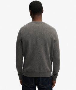 Sudadera de cuello redondo de otoño de peso pesado, con logo personalizado, unisex, lisa, bordada, para hombre - Product Image 1